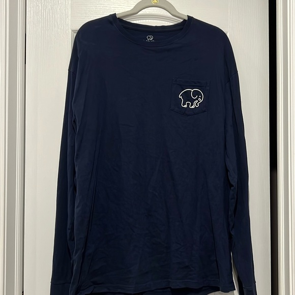 Navy blue ivory Ella long sleeve - Picture 1 of 5